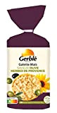 Gerblé Galettes de maïs saveur olives et herbes de Provence, 12 Galettes, 124g, 208669