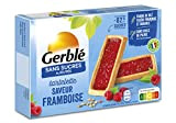 Gerblé Sans Sucres Ajoutés, Tartelette saveur Framboise, 8 tartelettes, 144 g, 210789