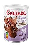 Gerlinéa Boisson Milkshake goût Chocolat - Substituts de repas riche en protéines - Poudre à reconstituer - contient 15 repas ...
