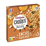 Gerlinéa - Croüsti Abricots Noisettes Graines de Courge - Barre de Céréales pour un Encas Équilibré - 218096