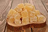 Gingembre confit 2 Kg, en cubes, gingembre d'origine naturelle , Morceaux de gingembre déshydratés au sucre de canne , IDEAL ...