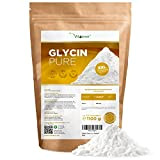 Glycine Pure - 1100 g (1,1 kg) de poudre pure sans additifs - Avec cuillère à mesurer - 100% acide ...