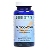 Glycox avec Berbérine HCL Good State en Capsules, 500 mg, 60 Capsules