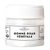 Gomme Guar végétale - 100% d'origine végétale et naturelle - MY COSMETIK - 20 g - en pot cristal