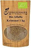 Graines à germer – semence bio pour cultiver les graines Alfalfa – source d’énergie saine – délicieux en salades – ...