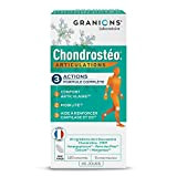 GRANIONS Chondrostéo+ Articulations -120 Comprimés - Glucosamine, Chondroïtine, Msm, Harpagophytum, Bambou [Silicium] Triple Action : Mobilité & Souplesse Articulaire Capital ...
