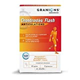 GRANIONS Chondrostéo+ Flash Articulations - 40 Gélules = 10 Jours - Mangoselect (Garcinia Mangostana), Boswellia, Harpagophytum - Confort Articulaire - ...
