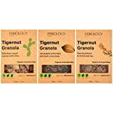 Granola Bio avec Souchet (3 Paquets de 220g) Saveurs: Nopal, Topinambour et Argousier - Cru - Végétalien - Sans Gluten ...