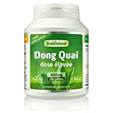 Greenfood Dong Quai, 400 mg, extrait à dose élevée (10:1), 120 gélules - SANS additifs artificiels, sans génie génétique. Vegan.