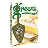 Greens Cakes Zesty Lot de 2 tarte au citron 140 g