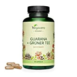 Guarana + Thé Vert BIO Vegavero® | Avec 105 mg de Caféine Naturelle | 25% de Polyphénols | Énergisant Bio ...
