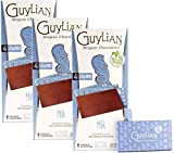 Guylian | Chocolat au lait belge sans sucre ajouté, sucré à la stévia | 3 barres de 100g
