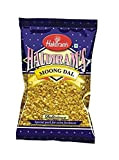Haldiram's Moong Dal - Salty Fried Split Moong Bean Snack / 200g., 7.06oz. (Pack of 2) by Haldiram