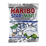 Haribo Bonbons Star Mint à la menthe intense - Le sachet de 200g