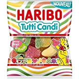 Haribo Bonbons Tutti Candi, goût fruité - Le sachet de 250g