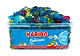 HARIBO - Les Schtroumpfs - Bonbons Gélifiés - Boîte de 210 Bonbons - 1176 gr