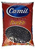 Haricots noirs brésiliens, qualité 1a, sac de 1kg - Feijão Preto CAMIL 1kg