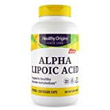 Healthy Origins, Acide Alpha Lipoïque, 600 mg, Depot Dose de 2 Jours, 150 Capsules, Testé en Laboratoire, Haute Dose, Sans ...