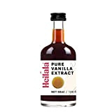 HEILALA - Extrait de vanille pure - Extrait de vanille Bourbon sans sucre pour la cuisson, fabriqué avec des gousses ...