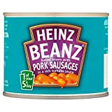 Heinz Cuit Beanz Avec Des Saucisses De Porc À La Sauce Tomate (200G)