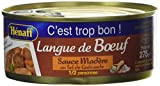 HENAFF Langue de Bœuf Sauce Madère 275 g - Lot de 3