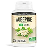 Herbes Et Plantes Aubépine Bio 200 Comprimés 400 mg