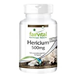 Hericium 500mg VEGAN - Fortement dosé - 90 capsules - Hericium - poudre de champignon