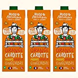 Hugo Le Maraîcher - Jus de Fruits et Légumes Orange Carotte 1L - Pack de 3