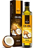 Huile C8 MCT à partir de 100% d'huile de noix de coco acide caprylique pur 500ml - inodore et insipide