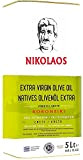 Huile d'olive 5l / 100% Crète – Grèce / ''Nikolaos'' / Extra Vierge / Qualité Premium (EVOO) / Extraction à ...