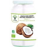 Huile de Coco Bio - Bioptimal - Huile de Noix de Coco Extra Vierge Naturelle - Pour Cheveux Corps Peau ...