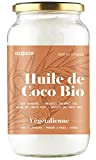 Huile de Coco Bio Extra Vierge MonteNativo - 1000ml (1Liter) Huile de Noix de Coco Biologique et non Raffinée, Pure ...