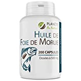 Huile de Foie de Morue - 500 mg - 200 capsules