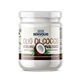 Huile de Noix de Coco Vierge Biologique Alimentaire - BENVOLIO 1938 | 200 ml - Crue Pressée à Froid. 100% ...