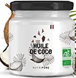 Huile Vierge de Coco Bio • 100% Naturelle & Pure • Alternative aux Huiles classiques • Soin du Visage, de ...