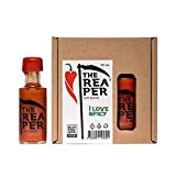 I LOVE SPICY The Reaper Sauce au Piment 20 ml, Mesuré en Laboratoire 96.581 SHU, 85 % Piments Carolina Reaper, ...