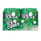 Ice Breakers Spearmint Ice cubes Sugar Free Gum, Bottle Packs, 40-Piece packs (Pack of 4) by The Hershey Company