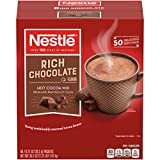 Instant Hot Cocoa Mix, Rich Chocolate, 0.71 oz Packets, 50/Box, Sold as 1 Box