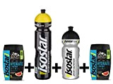 Isostar Hydrate & Perform boisson électrolytique isotonique 2x400g + bouteille de 1000 ml + 500 ml - solution électrolytique au ...
