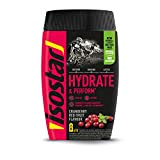 Isostar - Hydrate & Perform saveur Cranberry et Fruits Rouges - Poudre pour Boisson Isotonique - 400g (10 doses)