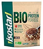 Isostar - Porridge Protéiné Bio aux Flocons d'Avoine Goût Cacao - Riche en Protéines - Source de Vitamine C - ...