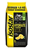 Isostar Poudre Hydrate & Perform saveur Citron - ‎Poudre pour boisson isotonique, 1.5kg (37 doses)