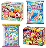 Japan2oz Kracie Popin Cookin Lot de 4 kits de bonbons à faire soi-même pour festival japonais