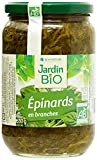 Jardin BiO étic Epinards en branches 630 g