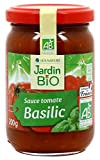 Jardin Bio Sauce tomate basilic, bio - Le bocal de 200g