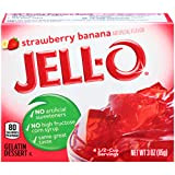 Jell-O Fraise Banane - Paquet de 85 g