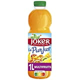 Joker 100% Pur Jus Cocktail Multifruits sans Sucres Ajoutes, La bouteille de 1L