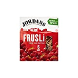 Jordans Frusli Juicy Fruits Rouges Barres de céréales (6x30g) - Paquet de 2