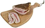 Joue de porc au poivre 1,5 kg, fabriqué à la main en Italie (Salumificio Antichi Sapori) certifié ISO 9001 MADE ...