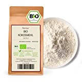 Kamelur 1kg farine de coco BIO déshuilée - farine de coco faible en glucides et sans additifs - farine de ...